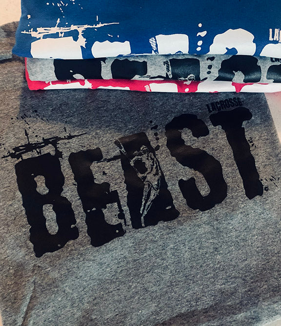 Ladies Lacrosse BEAST Tee-CLEARANCE