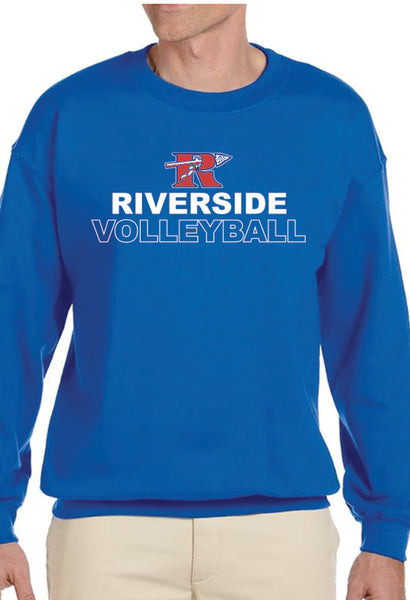 Riverside Volleyball Crewneck Fleece