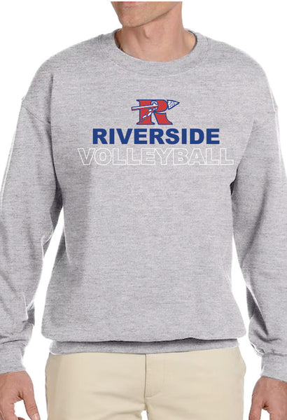 Riverside Volleyball Crewneck Fleece
