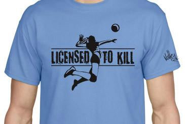 Volley Life® "Licensed to Kill" Short Sleeve Tee