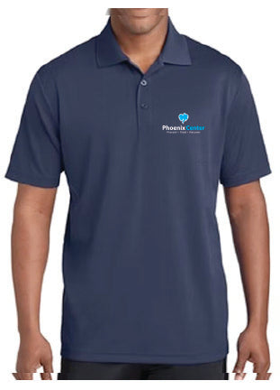 Phoenix Center Mens Racer Mesh Polo