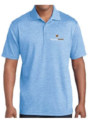 Phoenix Center Mens Racer Mesh Polo