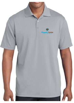 Phoenix Center Mens Racer Mesh Polo