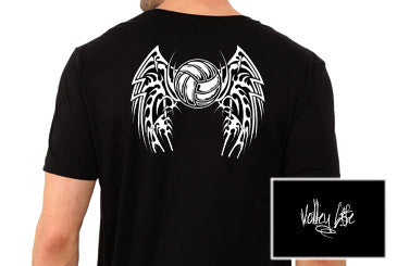 Volley Life® Volley Wings Short Sleeve Tee