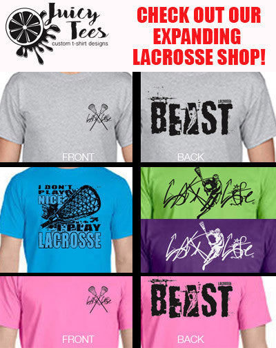 Check out our NEW Lacrosse Shirts!