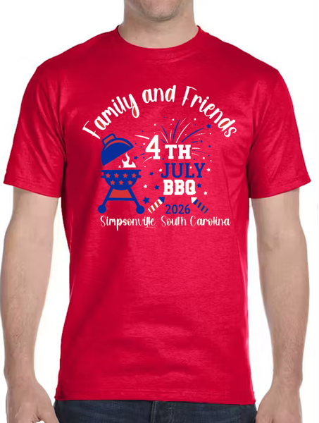 Family & Friends BBQ Tee_2026