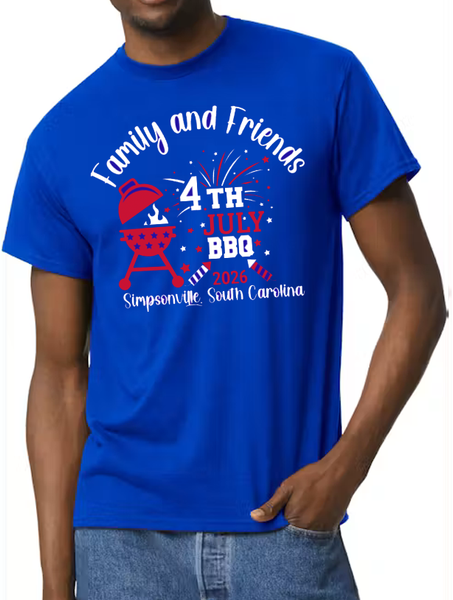 Family & Friends BBQ Tee_2026