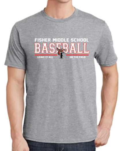 Fisher Baseball Short Sleeve Tee