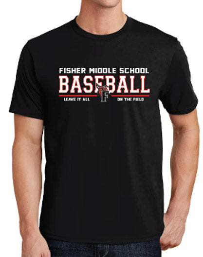 Fisher Baseball Short Sleeve Tee