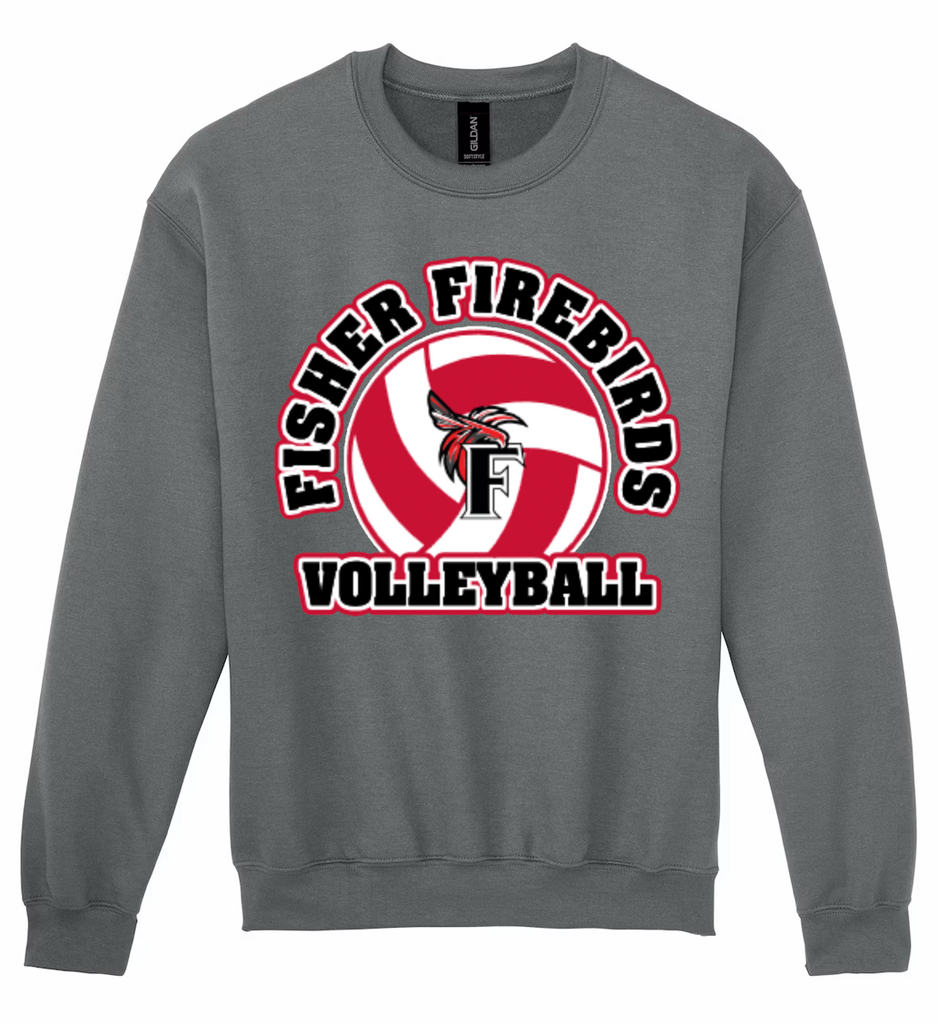 Fisher Volleyball Crewneck Fleece