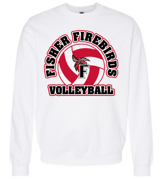 Fisher Volleyball Crewneck Fleece