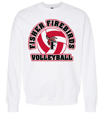 Fisher Volleyball Crewneck Fleece