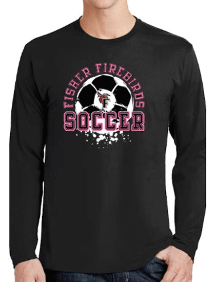 Fisher GIrls Soccer Long Sleeve Tee