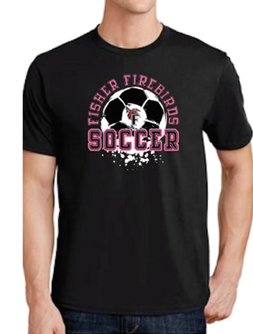 Fisher GIrls Soccer Short Sleeve Tee