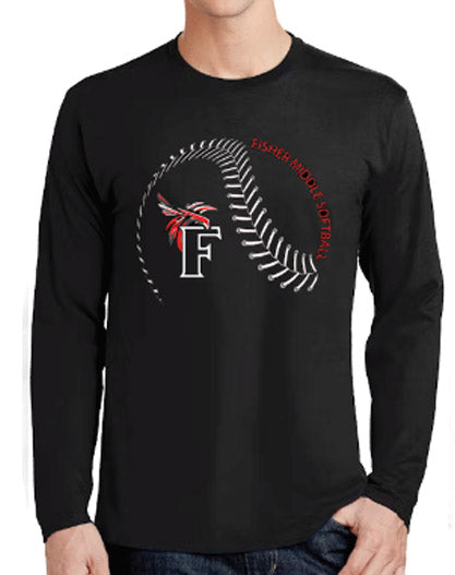 Fisher Softball Long Sleeve Tee