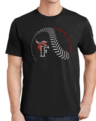 Fisher Softball Short Sleeve Tee