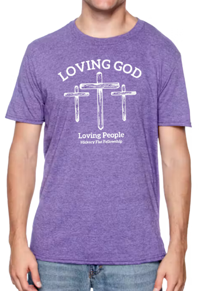 Hickory Flat Fellowship T-shirt - Three Crosses