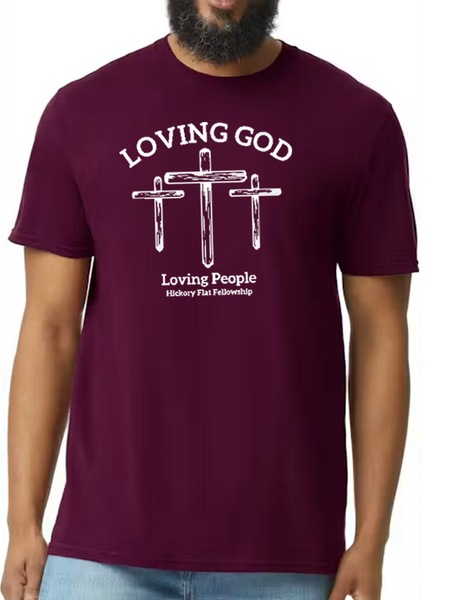 Hickory Flat Fellowship T-shirt - Three Crosses