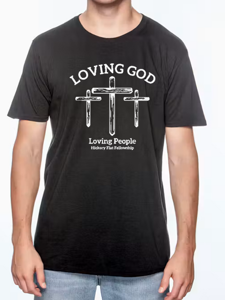 Hickory Flat Fellowship T-shirt - Three Crosses