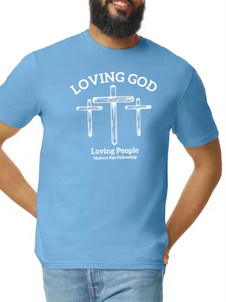 Hickory Flat Fellowship T-shirt - Three Crosses