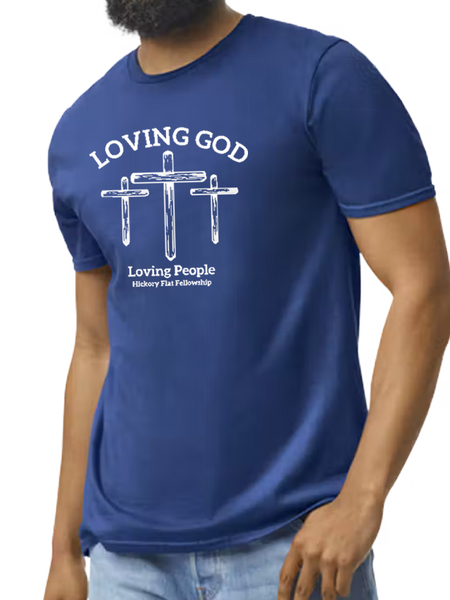 Hickory Flat Fellowship T-shirt - Three Crosses