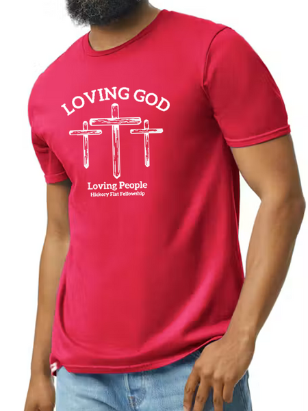 Hickory Flat Fellowship T-shirt - Three Crosses