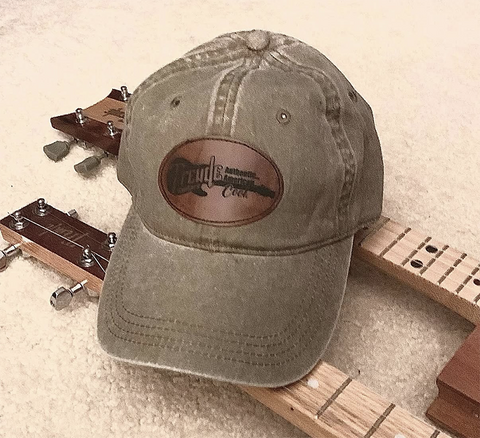 Treude Guitar Shop Leather Patch Hat