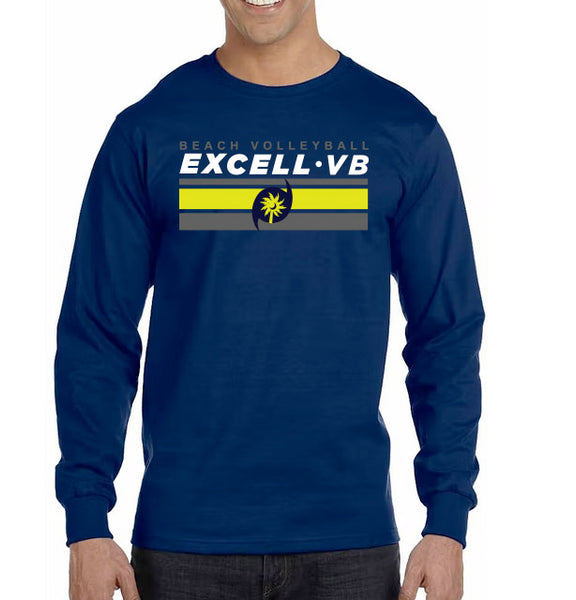 Excell Storm Beach Volleyball Long Sleeve Tee