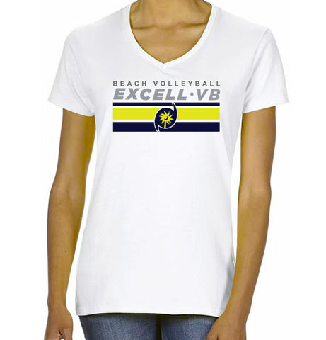 Excell Storm Beach Volleyball Ladies Short Sleeve Tee