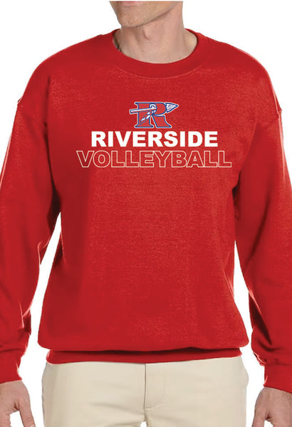 Riverside Volleyball Crewneck Fleece