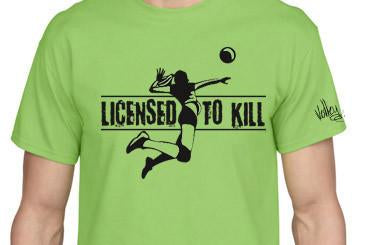 Volley Life® "Licensed to Kill" Short Sleeve Tee