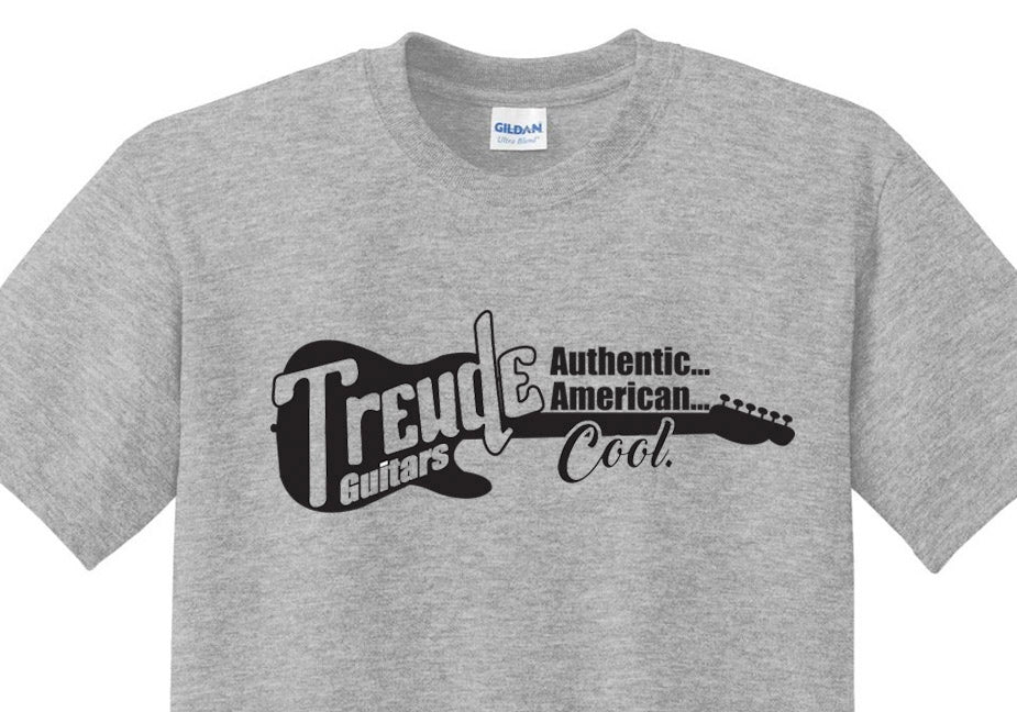 Treude Guitars Authentic.. American... Cool Tee