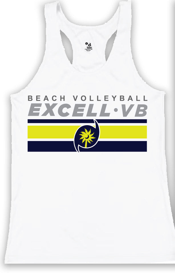 Excell Storm Beach Volleyball Ladies Racerback Tank